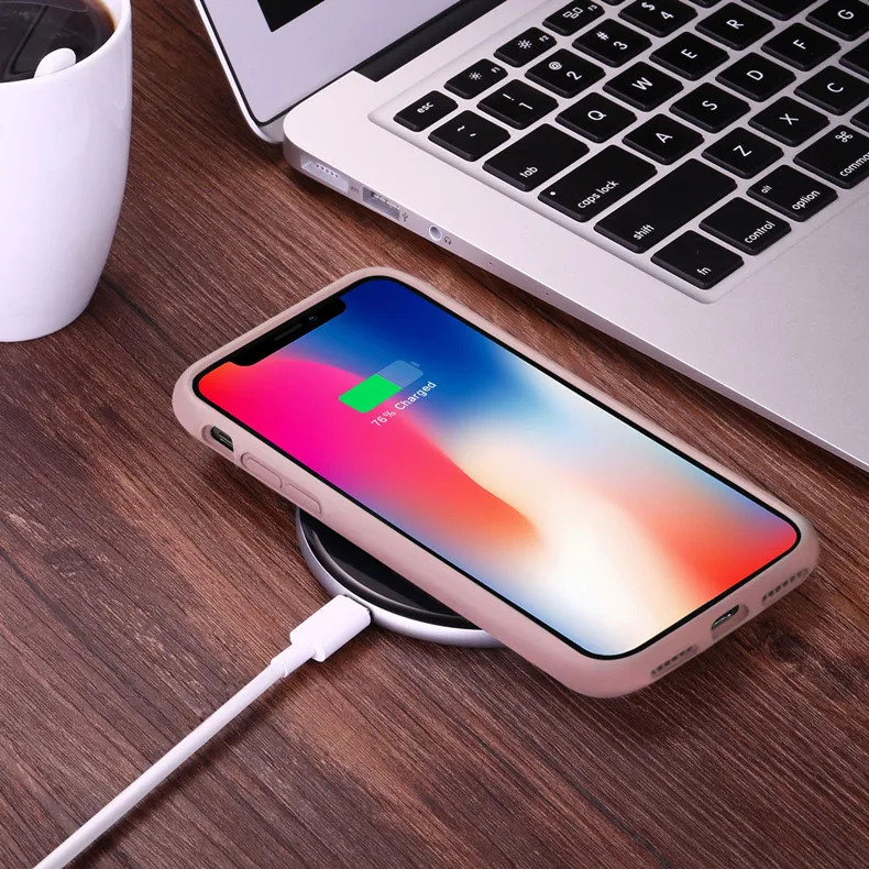 Роскошный официальный силиконовый чехол с логотипом для Apple iPhone 11 Pro XS MAX 6 6S 7 8 Plus, Жидкий чехол для iPhone X 7 XR, чехол