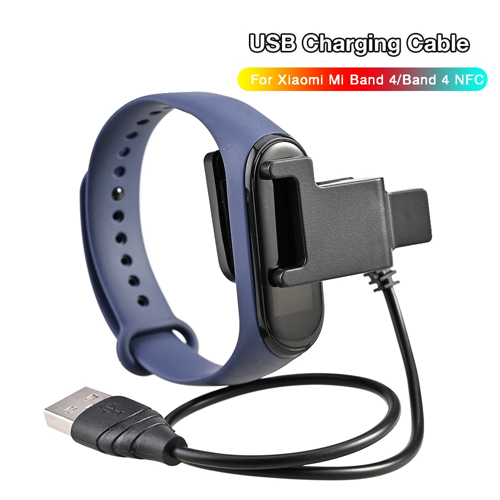 Rovtop usb зарядный кабель разборка-Бесплатный кабель зарядное устройство адаптер для Xiaomi Mi Band 4 NFC Xiaomi Mi Band 4