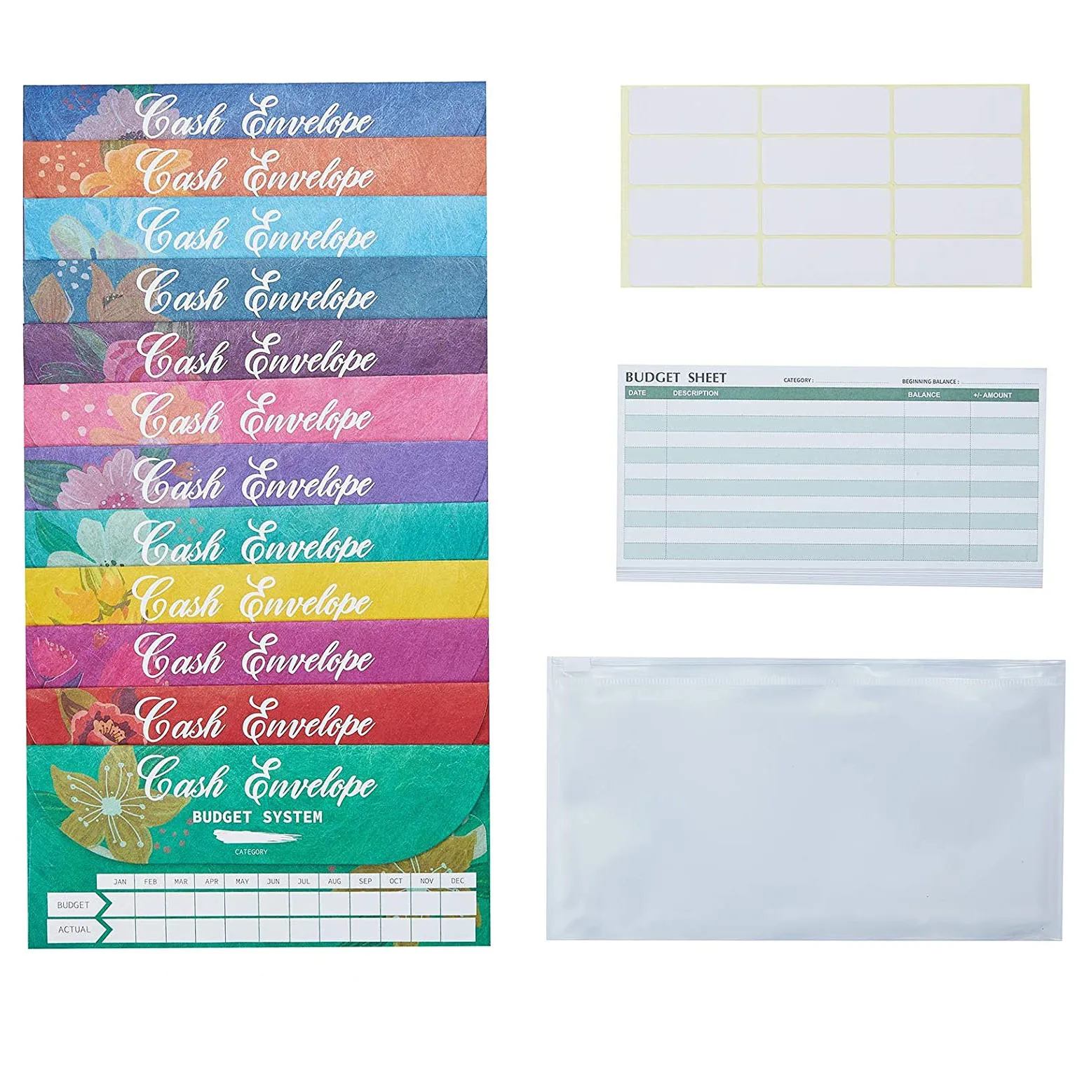 Бюджетные конверты для наличных денег