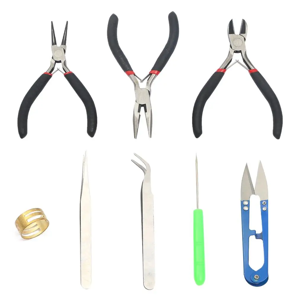 Kit Pliers Jewelry Making Diy Jewelry Making Plier Set Set Plier