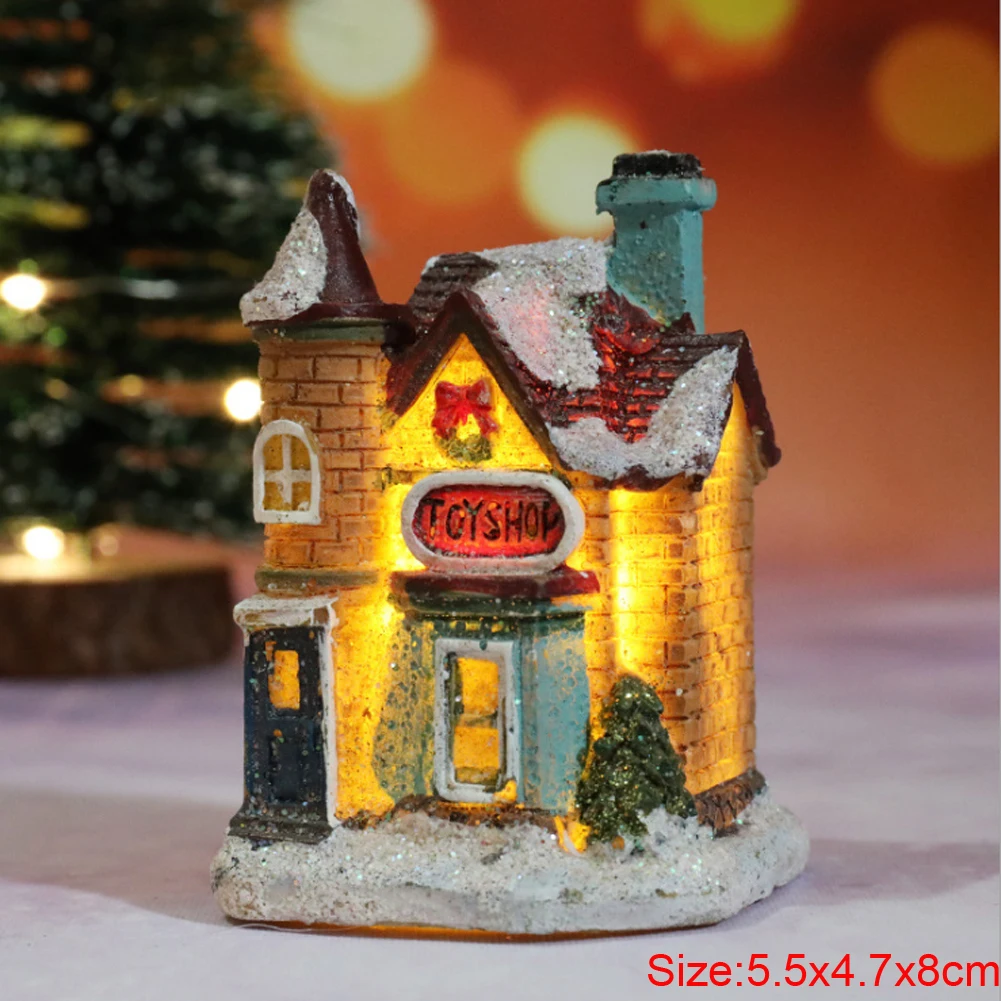 (🎅Hot Sale Now🎄) Christmas Small House Led Decoration