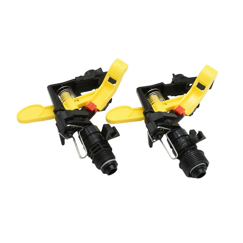 Garden Sprinkler 1/2 3/4" Male Adjustable Rocker nozzle 360 degrees rotary jet nozzle Agricultural garden Irrigation Sprinklers 1pcs