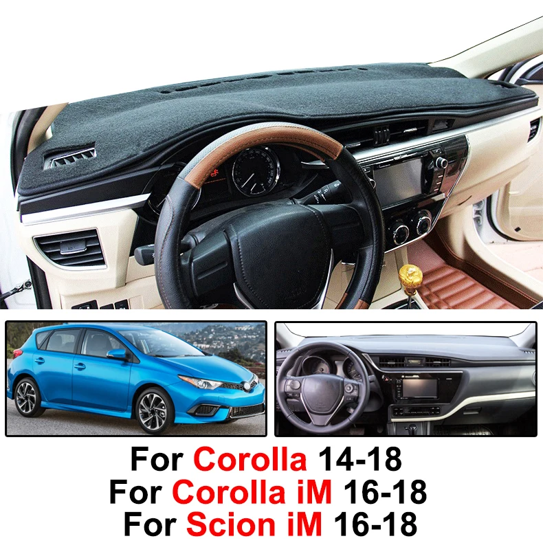 Xukey для Toyota Corolla iM Auris E170 E180 приборной панели крышка приборной панели коврик солнцезащитный тент ковер