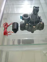 Válvula Solenoide de riego DN15 DN20 DN25, 220V, 12V, 24V, con regulación de flujo