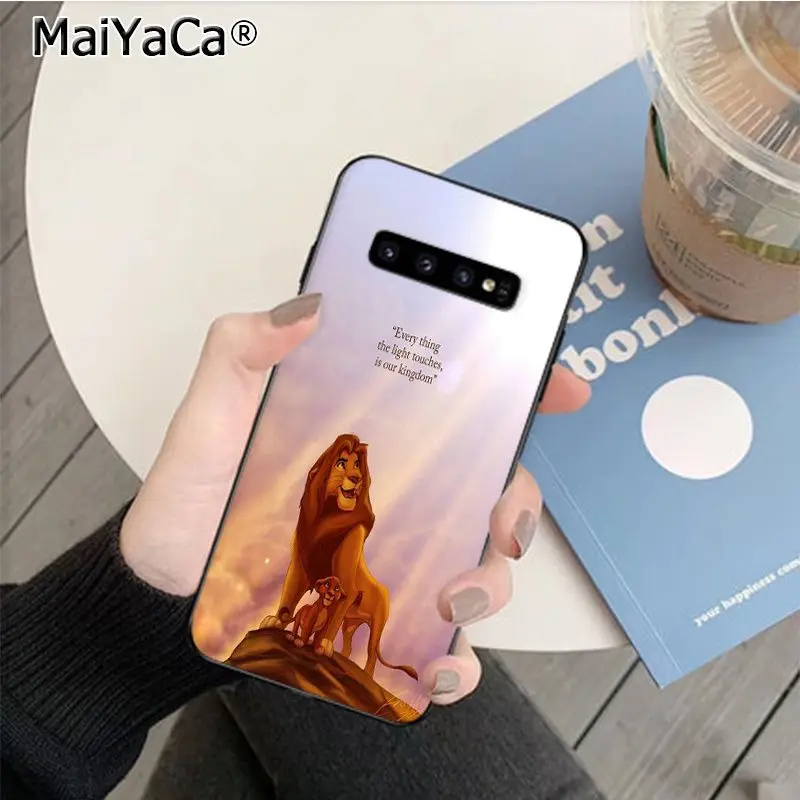 MaiYaCa Lion king Hakuna Matata рукоделие принт рисунок чехол для телефона чехол для Xiaomi 8 9 se Redmi 6 pro 6A 4X7 note 5 7 - Цвет: A10