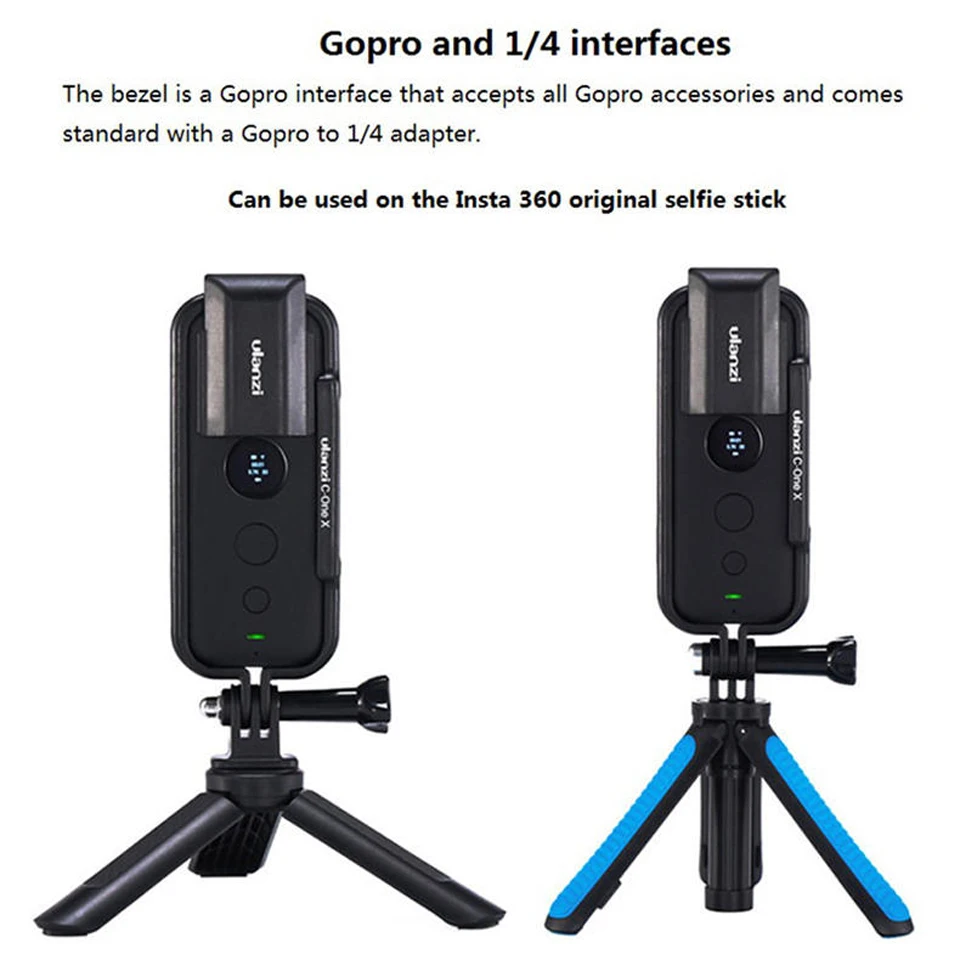 Insta360 One X аксессуары комплект-вентурный чехол крышка рамка Корпус с адаптером GoPro для Insta 360 One X