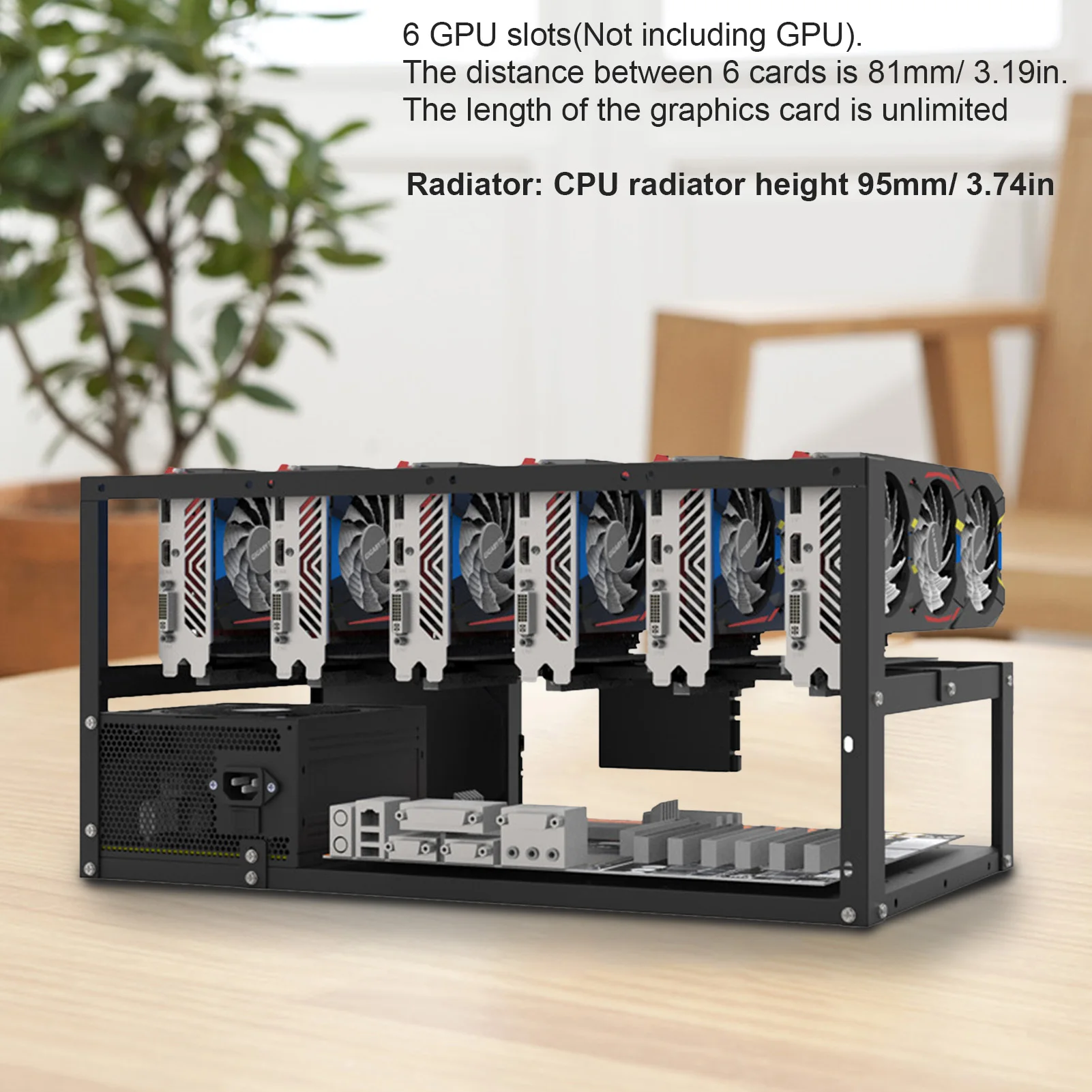 Quadro de mineração de aço inoxidável com