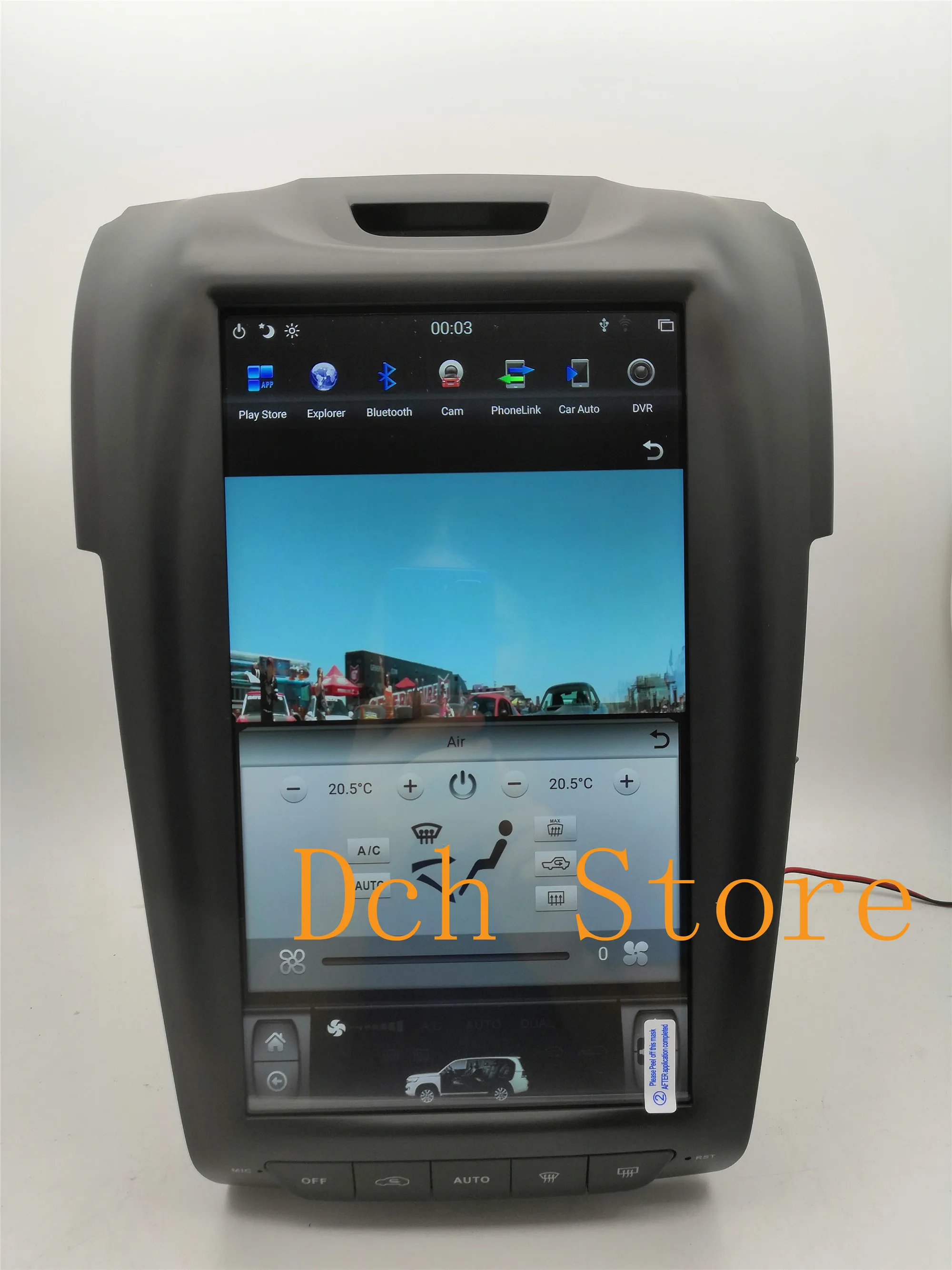 12 1 ''вертикальный tesla стиль Android 9 0 автомобильный dvd плеер GPS Navi Радио для ISUZU