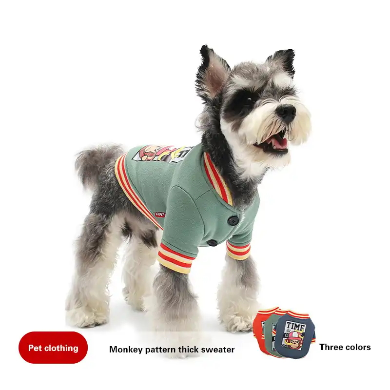 春 夏厚いプラスベルベットウォームペット犬服犬野球ユニフォーム 犬用のコート ジャケット Aliexpress