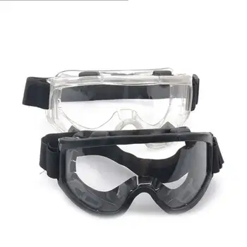 

Foldable Adjustable Anti-pollution Goggles Anti-sneezing Liquid Eye Protection Windproof Laboratory Glasses Transparent Lenses