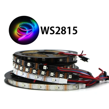 

WS2815 (WS2812B WS2813 Update) DC12V IP30/65/67 Addressable Dual-signal Smart led strip light 30/60/144leds/m pixels 0.5m-5m