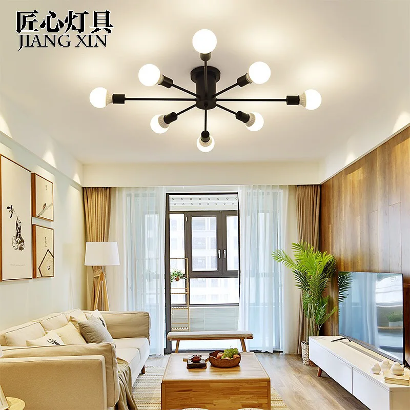 

Northern European-Style American-Style Library Ceiling Lamp Modern Personalized & Creative Lighting Simple Restaurant Light Chil