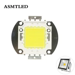 High Power LED Integrated Chip Light Source - Multi - Wattage SMD IC Flood Light Bulb - 50W (Warm white)