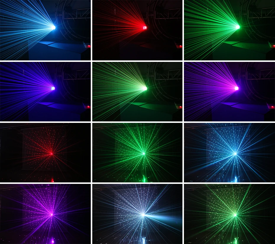 ALIEN 500 МВт RGB DMX звездные точки лазерный проектор PRO DJ Дискотека сценическое освещение вечерние свадебные праздники клуб бар освещение сканера