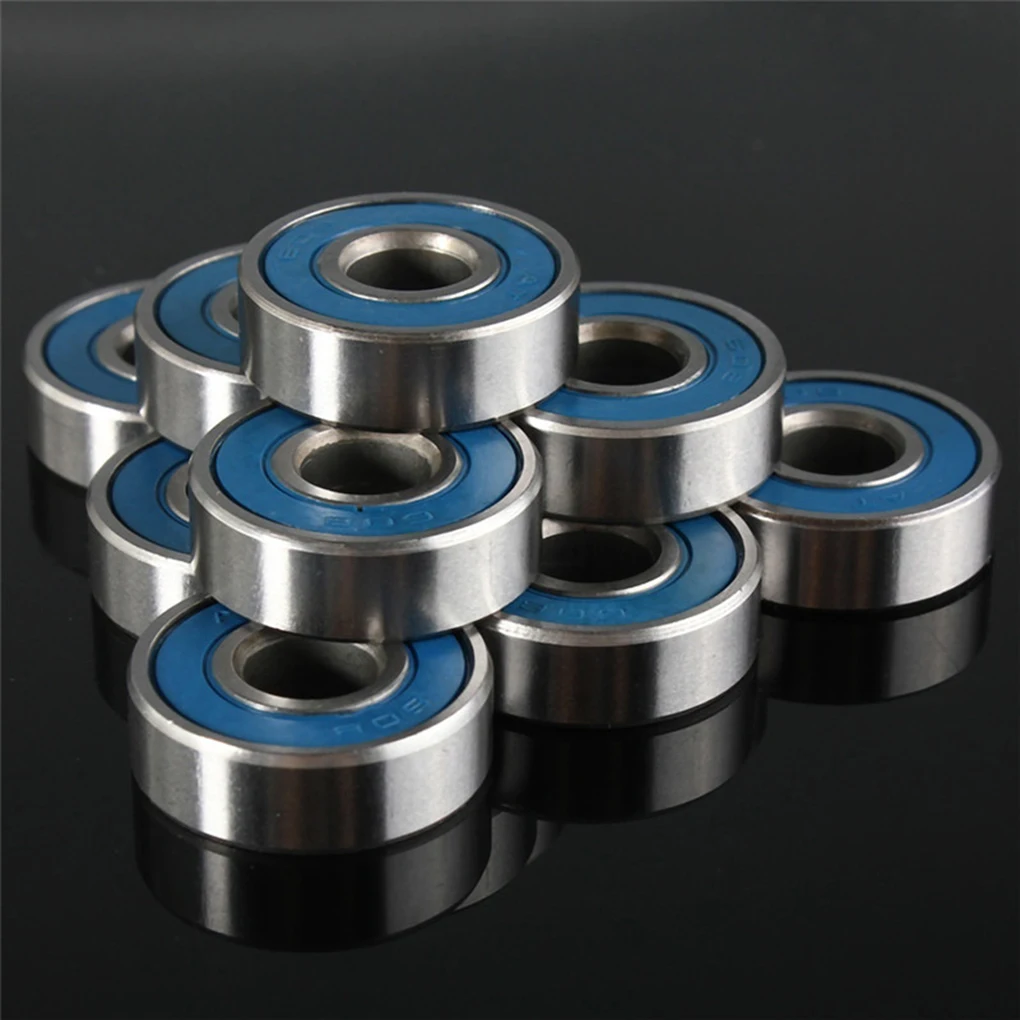 Roue skate,Roulement de roue de skateboard lisse lubrifié à l