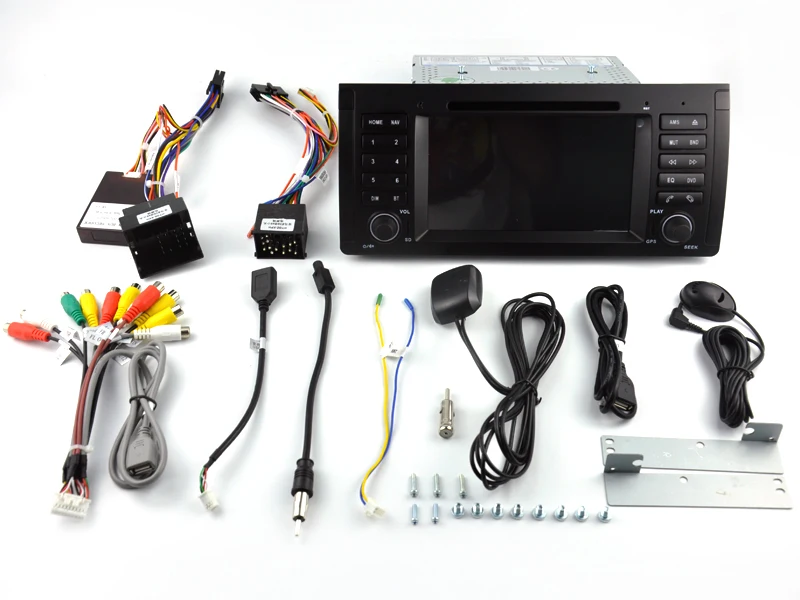 Top AVGOTOP Android 9 Car Radio GPS DVD Player for BMW E39 M5 X5 E53 Wifi Vehicle Multimedia 5