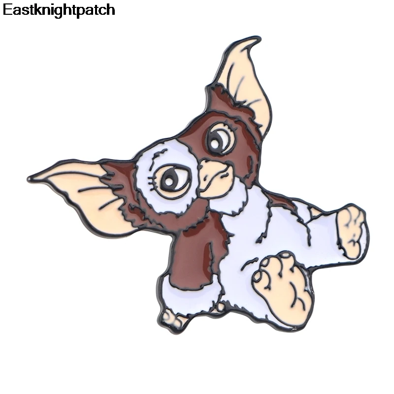 12 шт./лот Gremlins пара мультфильм цинковый сплав галстук булавки футболки значки Сумка Одежда Кепка рюкзак броши для обуви для мужчин или wemen E0987