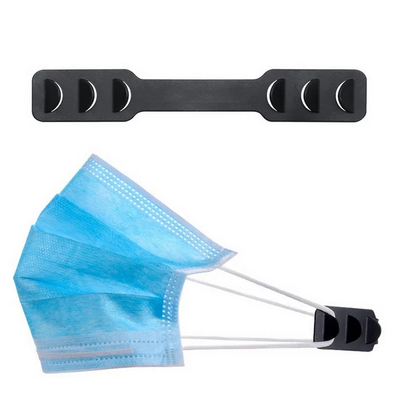 

10Pcs Adjustable Face Mask Hook Ear Buckle Disposable Mask Earloop Face Mask Rope Holder Ear Lanyard Extension Hook hz-402