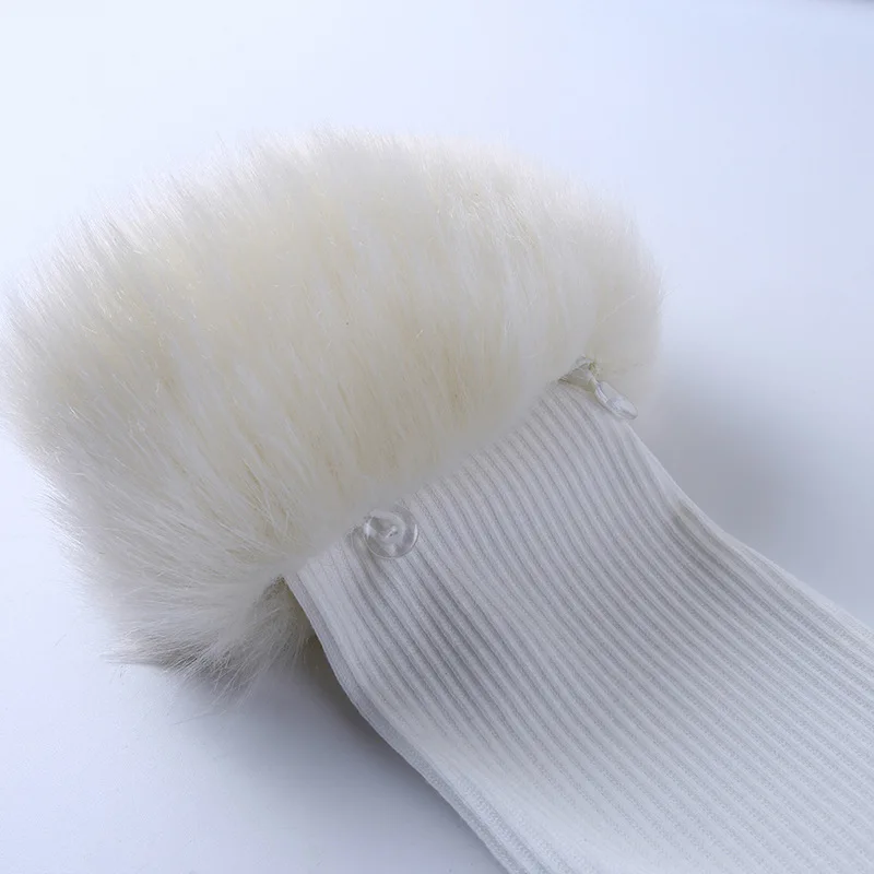 Quality Autumn Winter Women Faux Fur Sweaters Turtleneck Soft Warm Pullover Women Fur Invierno Mujer Y0131