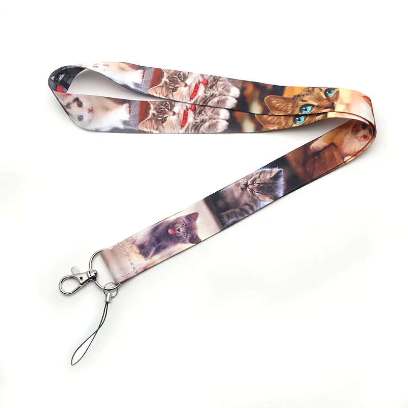 Chic Art-Inspired Lanyard with Badge Holder & Charm Accessories - Perfect