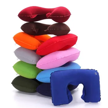 

Inflatable Pillow Comfortable Inflatable Business Trip Supplies Folding Portable U Shaped Neck Travel Pillows