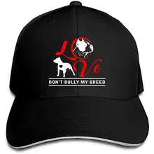 Классическая Бейсболка унисекс Love My Pitbull Don't Bully My Breed бейсболка