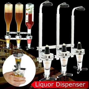 

Wall Mounted Liquor Dispenser Dispenser Drinks Wine Spirits Steel Optics