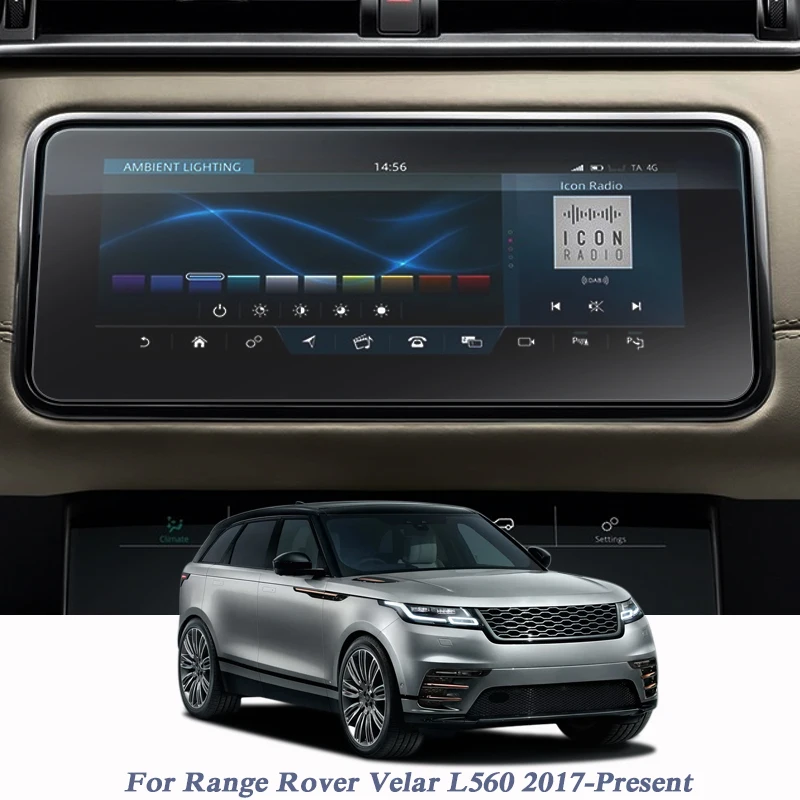 

QCBXYYXH For Range Rover Velar L560 2017-Present Car Climate Control Film GPS Navigation Screen Film Dashboard Film