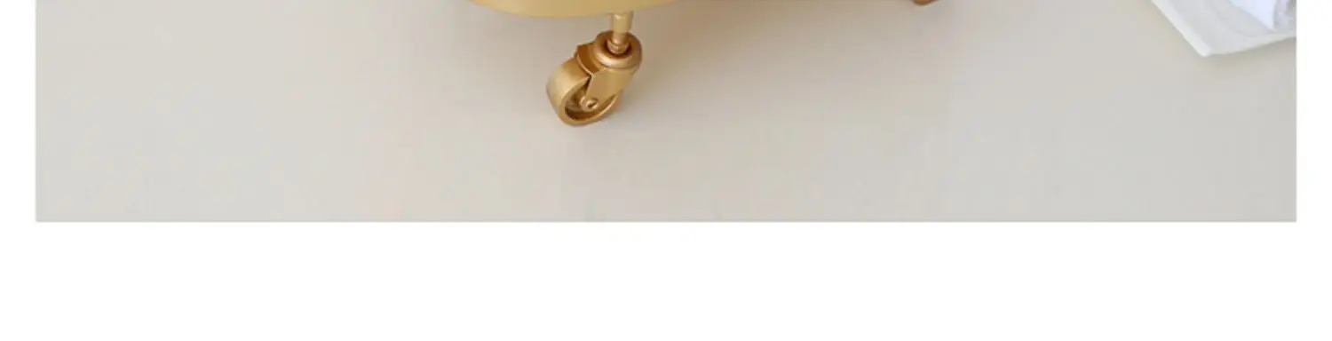 Современный золотой модный металлический золотой цвет ручка для хранения грязной одежды корзина для белья домашний креативный Органайзер с колесом