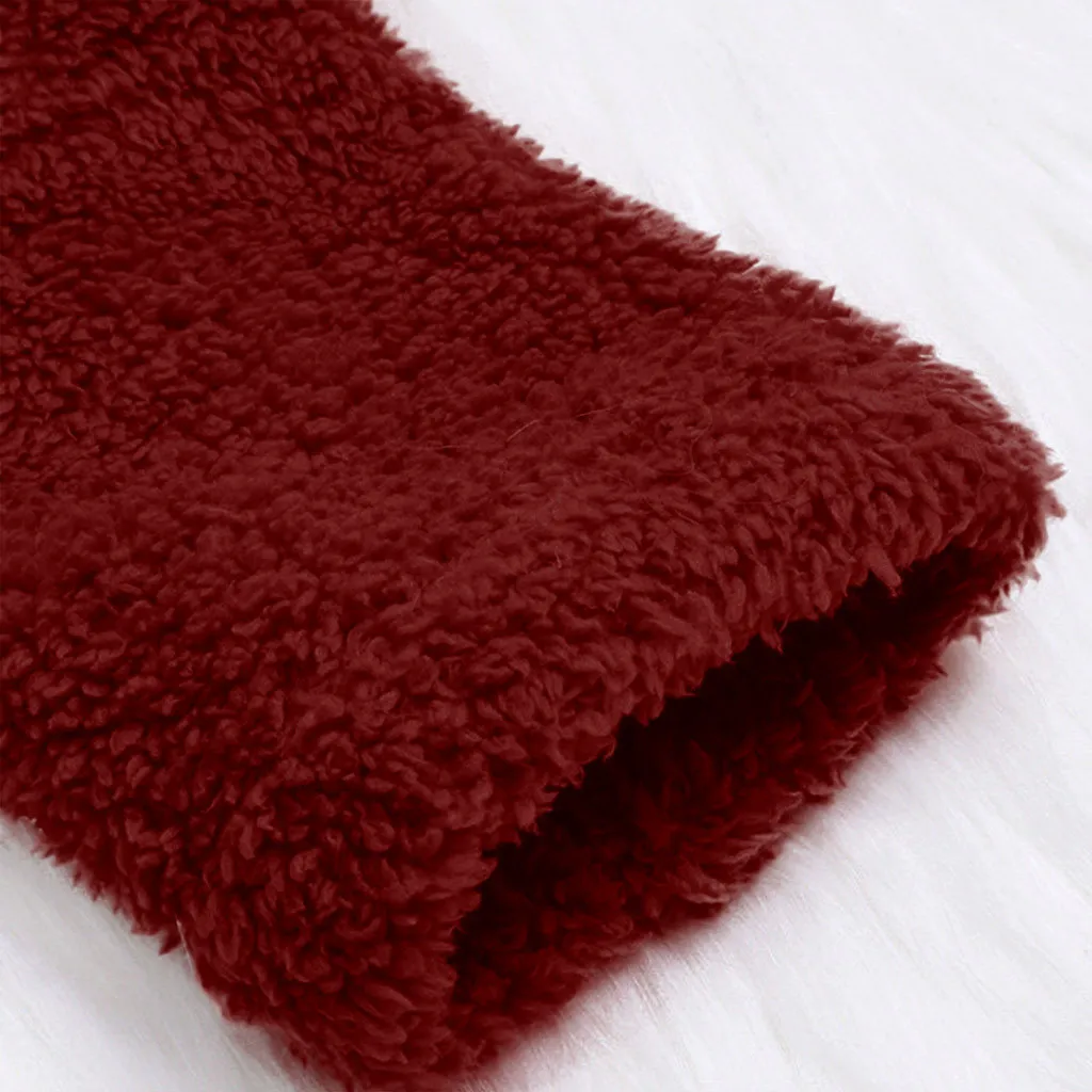 JAYCOSIN, Женская пушистая толстовка, зимняя свободная толстовка, толстовка, одноцветная, зимняя, кавайная, кошачьи ушки, с капюшоном, на кнопках, флисовые куртки, спортивный костюм 1
