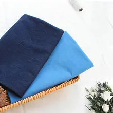 Хлопок темно-синий светло-синий Принт батик ткань китайский стиль Sashiko фабричное кружево ткань 100x115 см