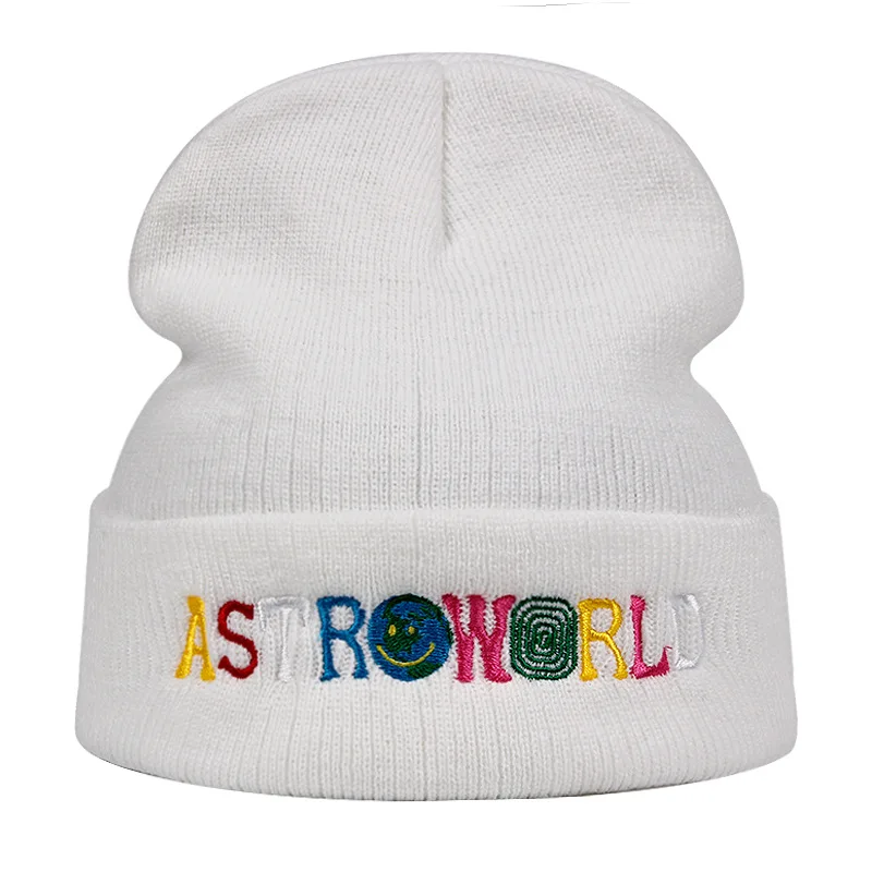Модные мужские вязаные шапки Skullies, акриловые, черные, с рисунком алфавита, хорошая гибкость, шапочка, для улицы, теплые, спортивные, в стиле хип-хоп, вечерние, унисекс