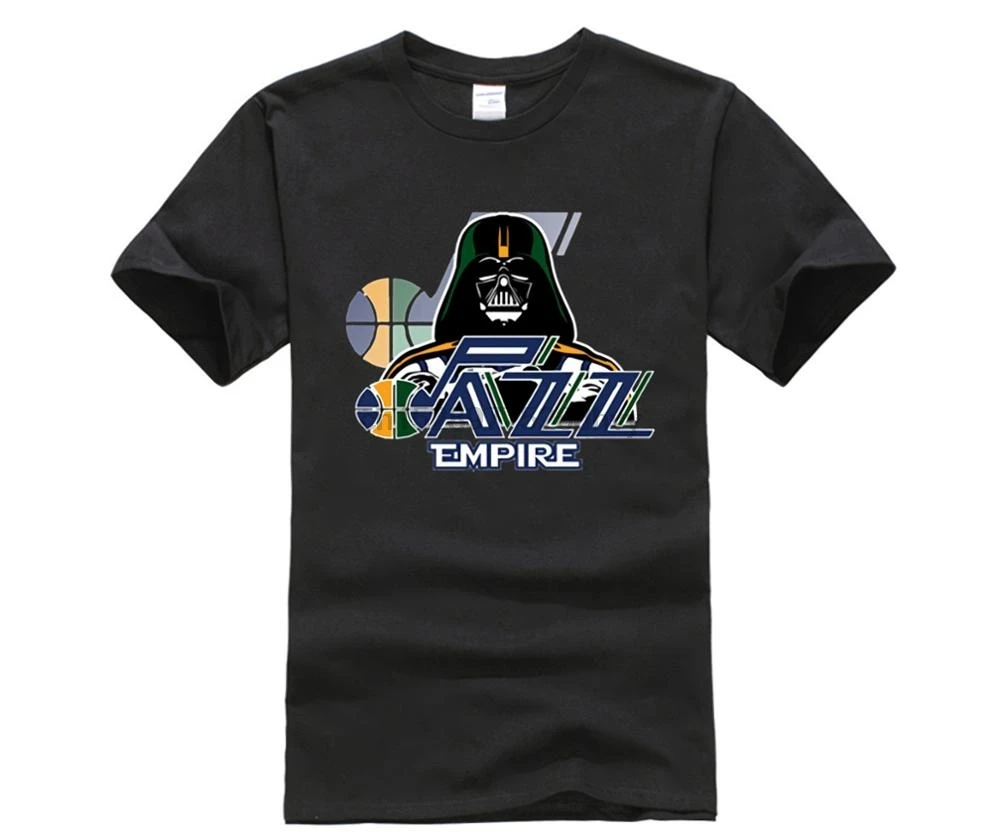 

New jazz Empire T-shirt Darth Vader Utah T Shirt
