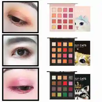 

16 Color Animal Eyeshadow Shimmer Pigmented Palette Eyeshadow Matte Eye Shadow Powder Matte Cosmetics Palettes of Shadows Makeup