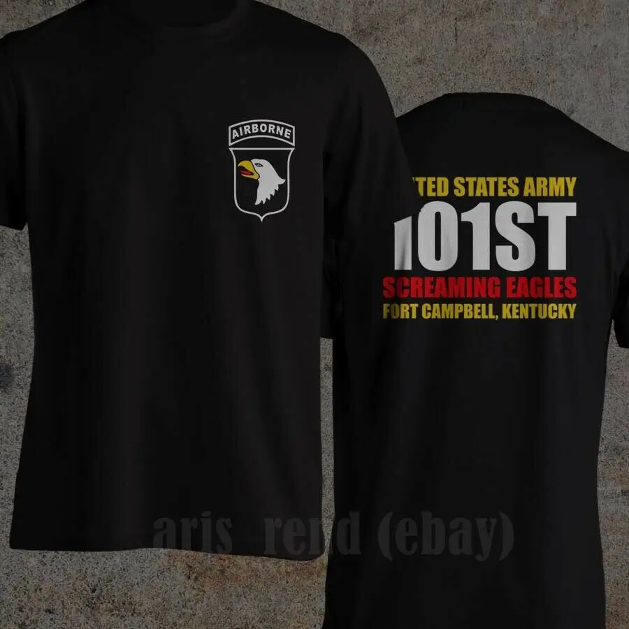 101st Airborne Division US Army Screaming Eagles Fort Campbell Shirt | Мужская одежда