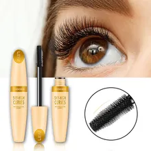 Абсолютно макияж 4D шелковое волокно Тушь для ресниц водонепроницаемый черный толстый удлинение ресниц косметика полный Профессиональный макияж