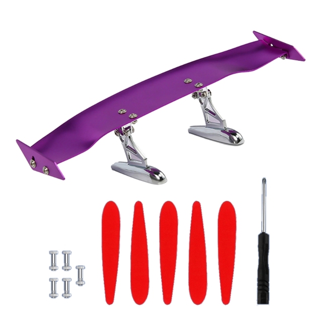 Universal Car Mini Spoiler Wing Auto Modified Tail Wing Mini Auto Decoration Without Perforation Tail Decoration
