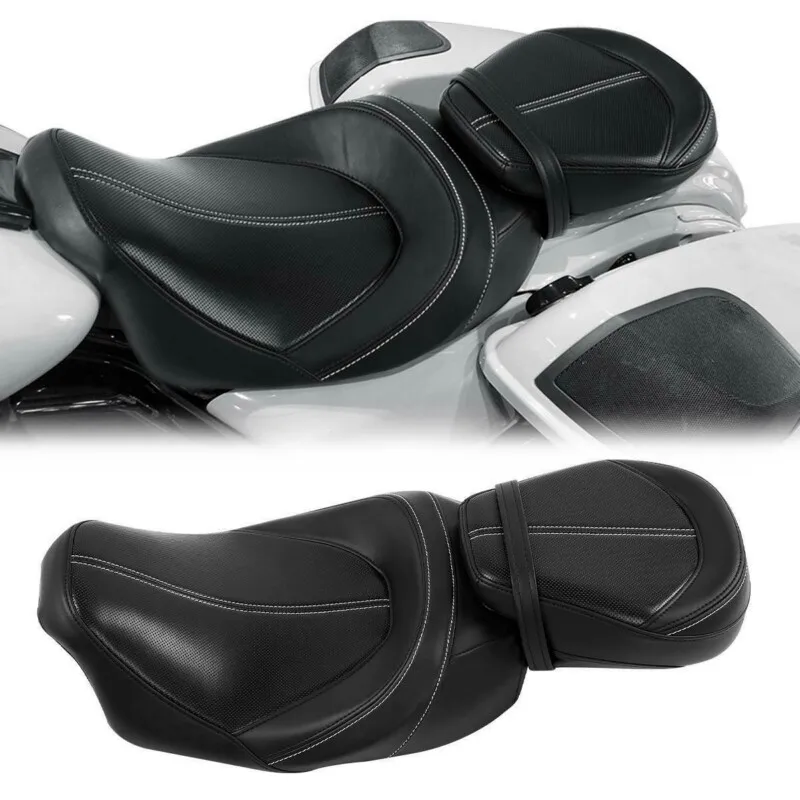 Водитель Мотоцикла пассажирское заднее сиденье для Harley Touring Road Glide FLTR 2009 2020| |
