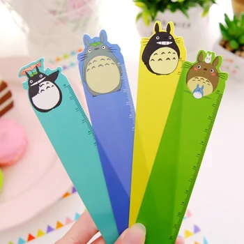 

New Cute Cartoon Straight Kawaii Tools Drawing Gift Korean School Office 15cm Plastic Rulers