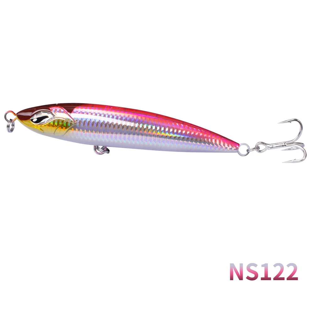 Noeby NBL9494 приманка для рыбалки карандаш stickbait Топ воды кренкбейт 160 мм 58 г 190 мм 86 г воблеры Рыбалка морской окунь leurre - Цвет: NS122