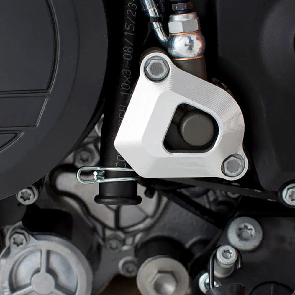 QMSTART Racing Right Engine Clutch Slave Cylinder Guard Cover Protector For KTM 1290 Super Duke / Adventure 990 Supermoto SM/R/T