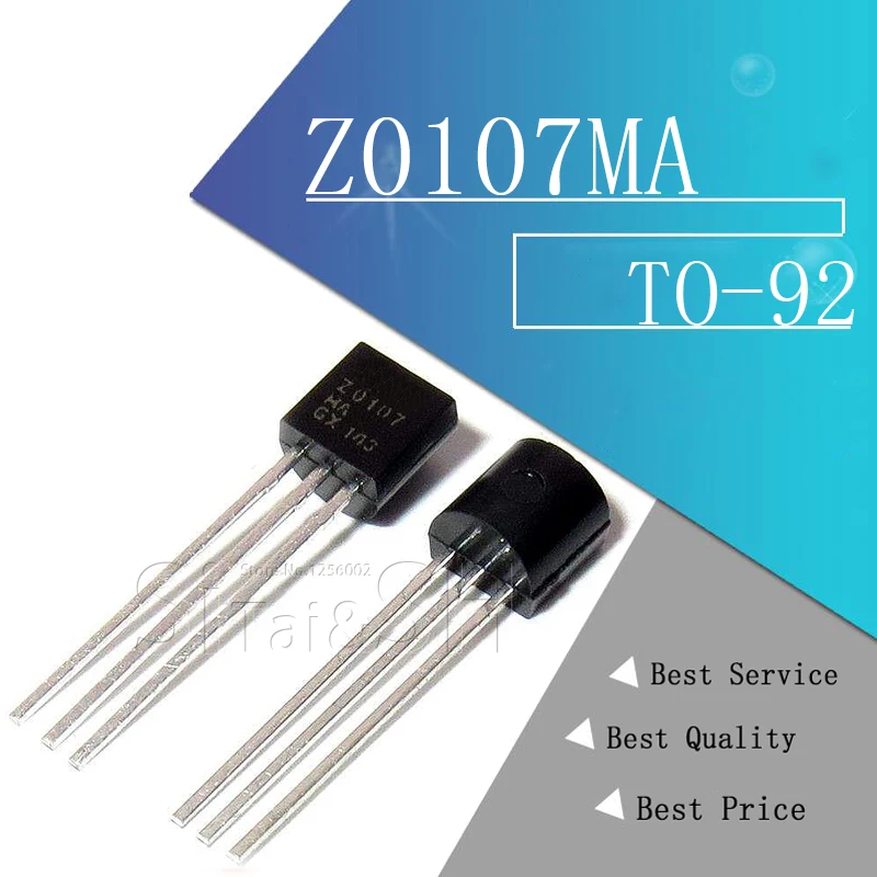 10 шт./лот Z0107MA TO-92 Z0107 транзистор новый оригинальный | Электронные компоненты и