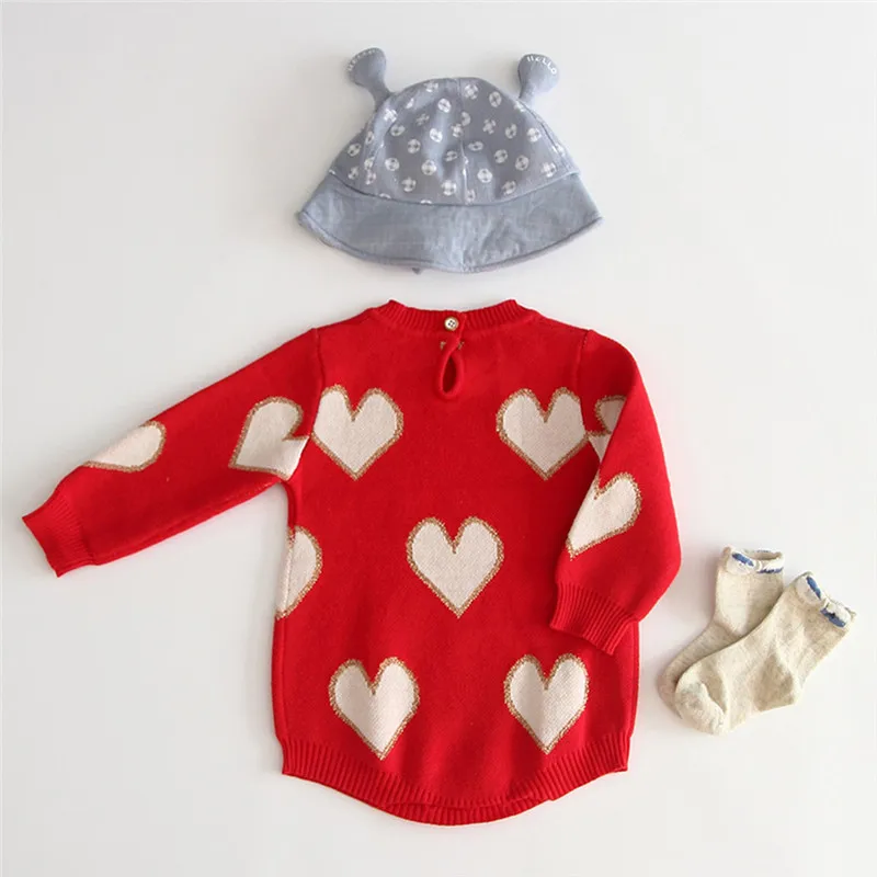 baby clothes Toddler Baby Girls Boys Warm Sweater Romper Knit Crochet Bodysuit Clothes ubranka dla niemowlat #4O09 (4)