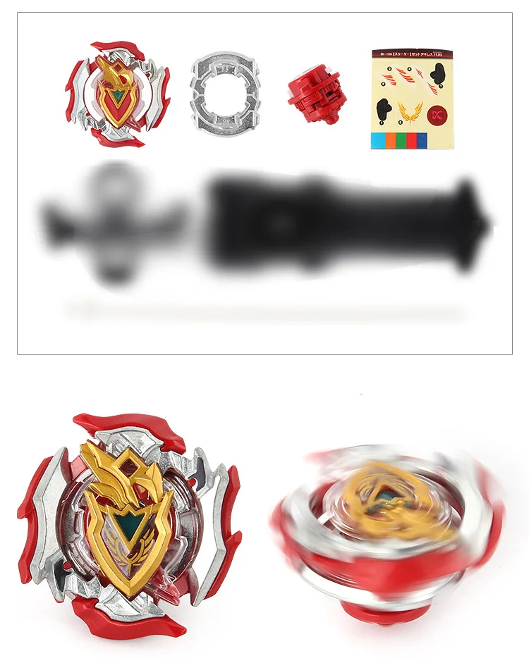 841c Burst поколения B104b105 ультра-Z серии сплав битва Beyblade Спиннер вращающийся