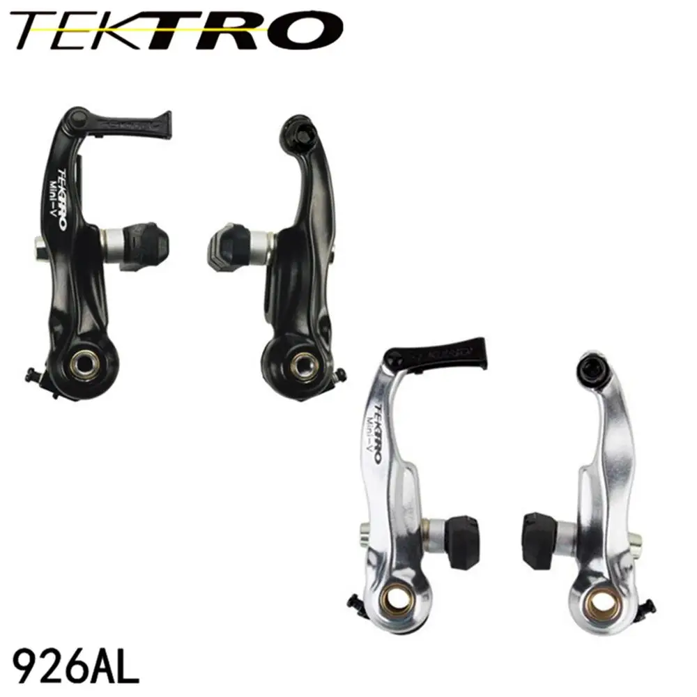 

TEKTRO 926AL Bicycle Caliper Line Pull Brake V Brake Clamp mini-V brake Aluminum Arm System Forged V Brake Caliper with Pad part