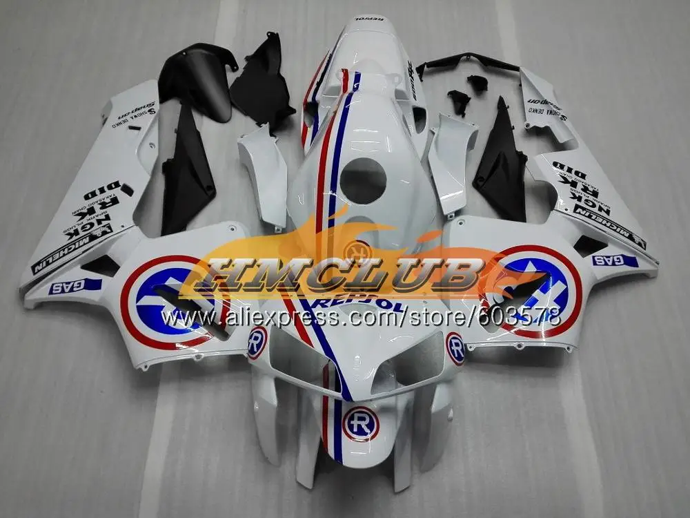 No. 6 Литые изделия для Honda CBR 600RR CBR600 RR 600F5 orange черный 73CL. 12 CBR600RR F5 05 06 CBR600F5 CBR 600 RR 2005 2006 обтекатель oem - Цвет: No. 6