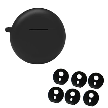 

Earphone Cover Ear Pads Earbuds Cover for Huawei Freebuds 3 3 Pairs+1 Cover Silicone Case Wear Cap In-Ear Eartips
