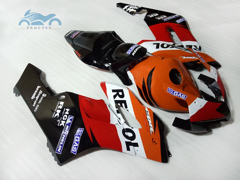 7 подарков впрыска обтекателя комплект Подходит для Honda CBR 1000RR 2004 2005 CBR1000RR 04 05 послепродажный Пластиковый обтекатель наборы частей KR07