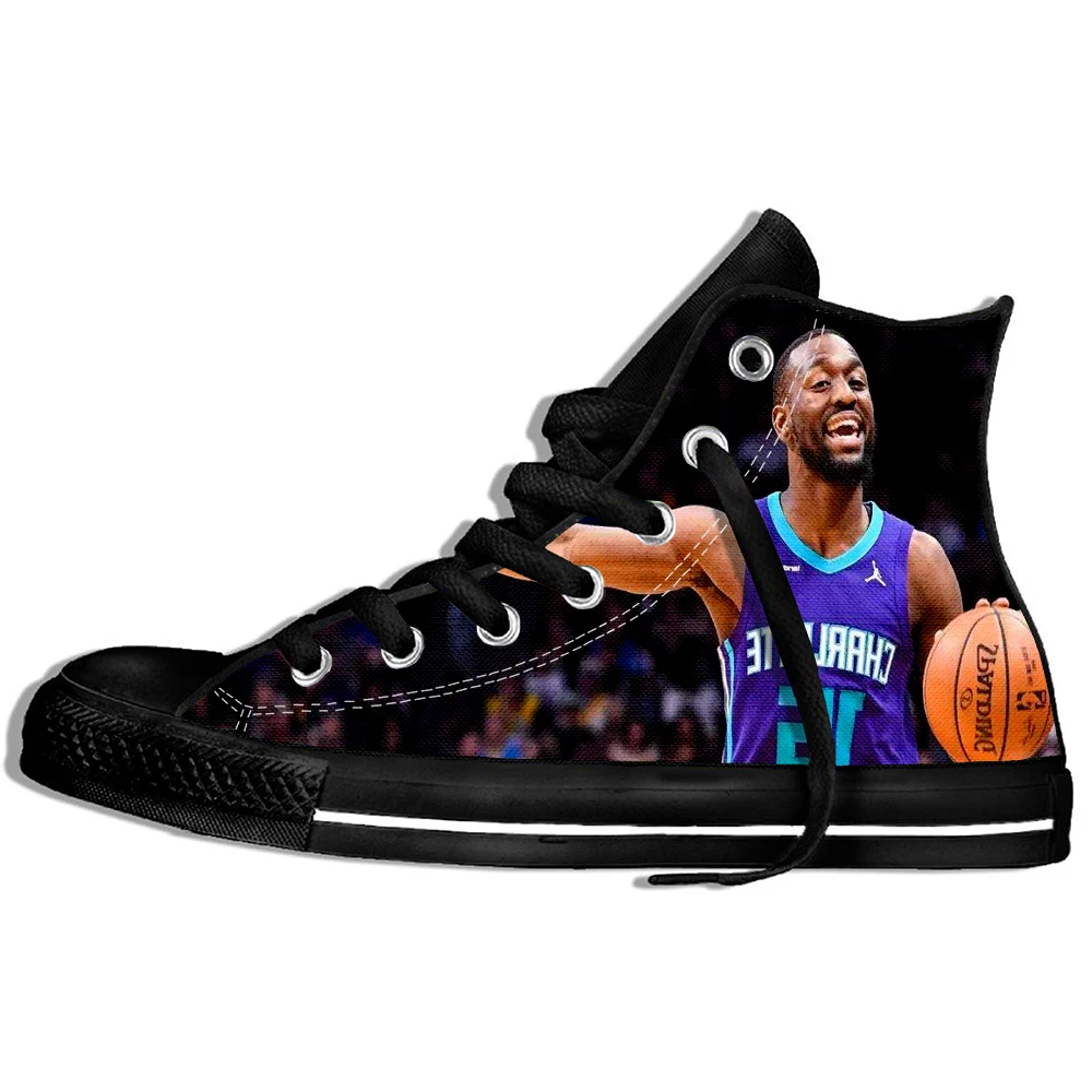 Kemba Walker для мужчин и Wo для мужчин neaker легкий Charlotte баскетболист Логотип Удобная спортивная Уличная обувь высокие кроссовки