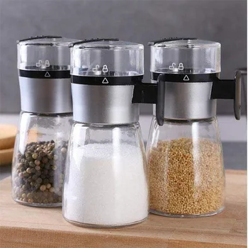 

Push-type Salt Dispenser Spice Shaker - Salt Shaker